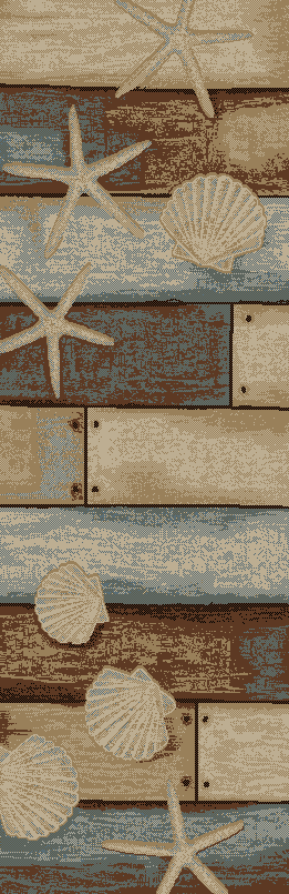 Boardwalk Friends Area Rug