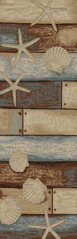 Boardwalk Friends Area Rug