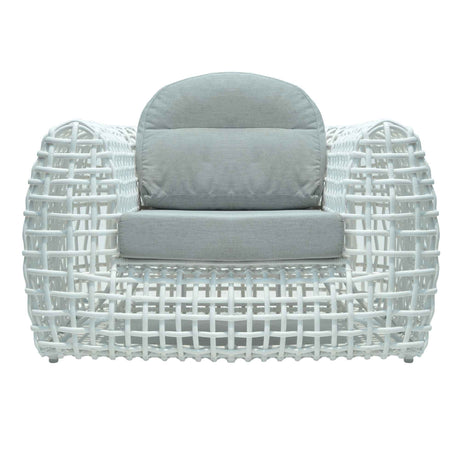 Dynasty Outdoor Armchair with Sunbrella Cushion Model 22381-WMNP-CUSH by Skyline Design