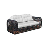 Dynasty Outdoor Sofa with Sunbrella Cushion Model 22383-BMNP-CUSH by Skyline Design