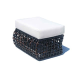 Dynasty Outdoor Ottoman with Sunbrella Cushion Model 22386-BMNP-CUSH by Skyline Design