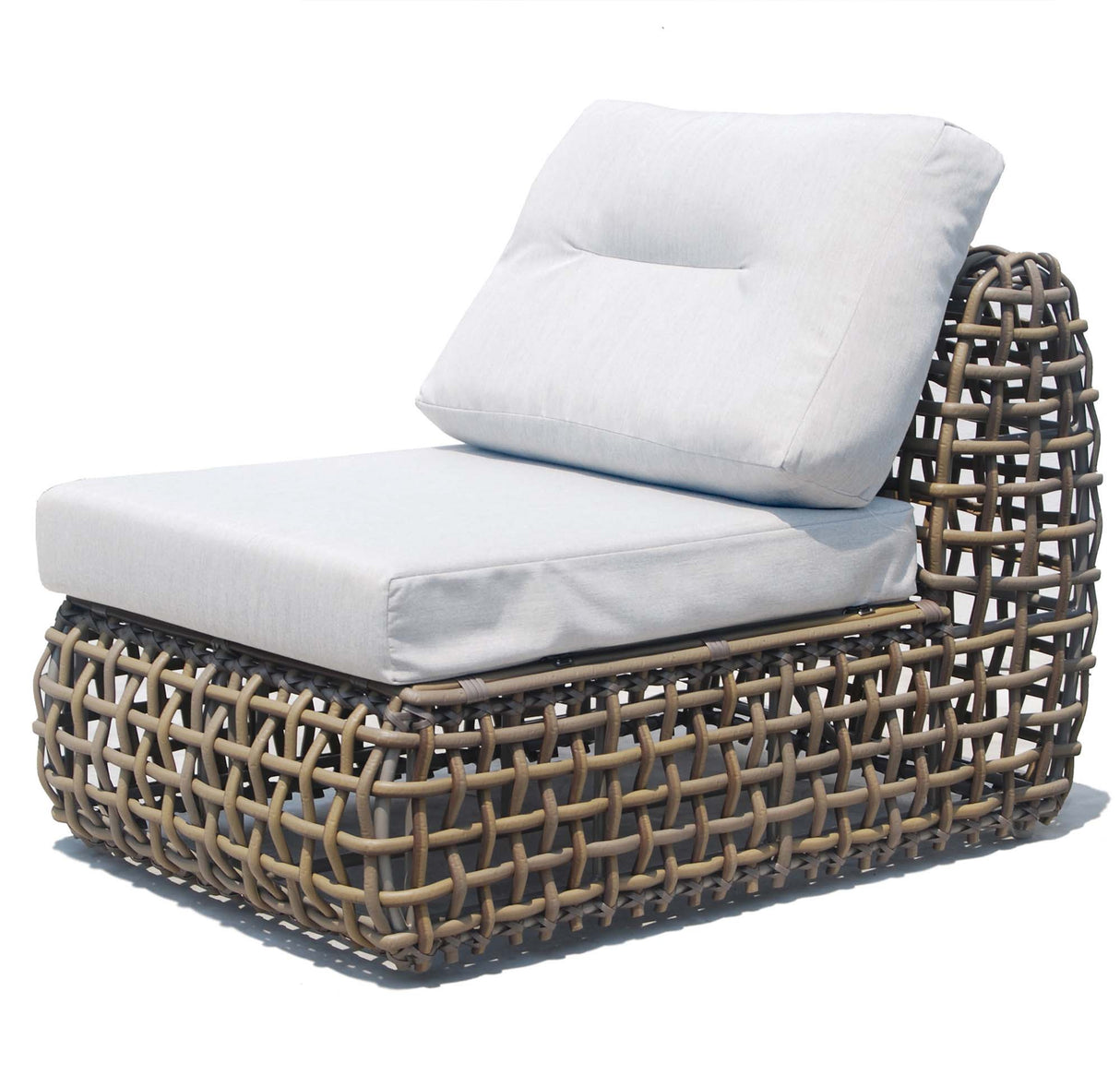 Dynasty 10-Piece Sectional Set with Sunbrella Cushions Model 22389-KMNP-10PC by Skyline Design