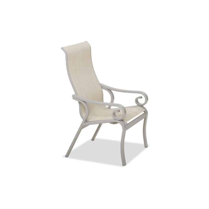 Charleston Outdoor MGP Sling Supreme Arm Chair by Telescope Casual Model 2252-C010