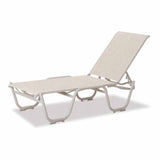 Gardenella Outdoor MGP Sling High Lay-flat Stacking Armless Chaise by Telescope Casual Model 2264-7L30