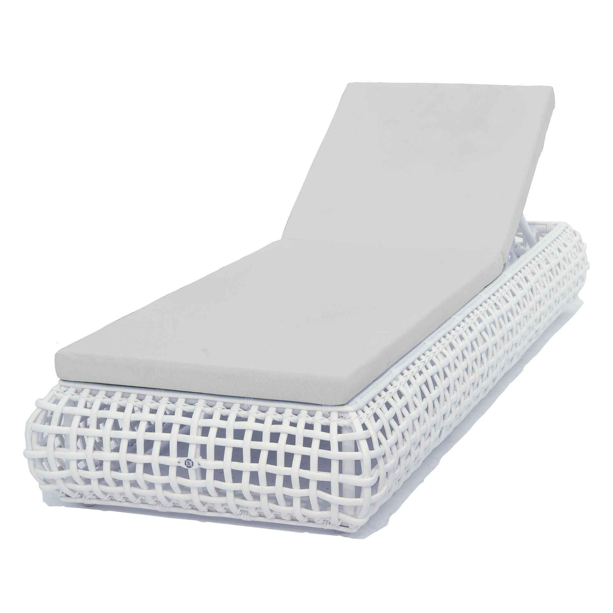 Dynasty Outdoor Chaise Lounger with Sunbrella Cushion Model 22850-WMNP-CUSH by Skyline Design