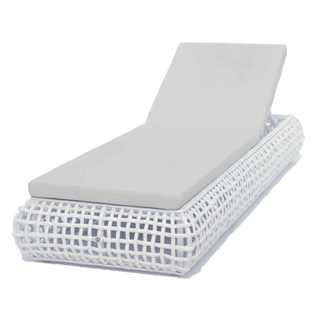 Dynasty Outdoor Chaise Lounger with Sunbrella Cushion Model 22850-WMNP-CUSH by Skyline Design