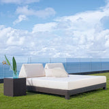 Anibal Outdoor Daybed with Sunbrella Cushion Model 22880-JCPP-CUSH by Skyline Design