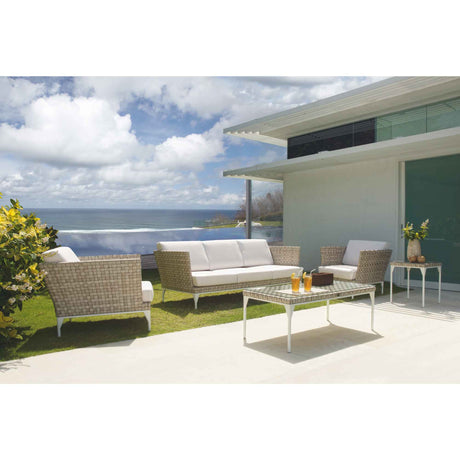 Brafta Outdoor 5-Piece Dining Set with Sunbrella Cushions Model 22938-SSFF-5PC-CUSH by Skyline Design