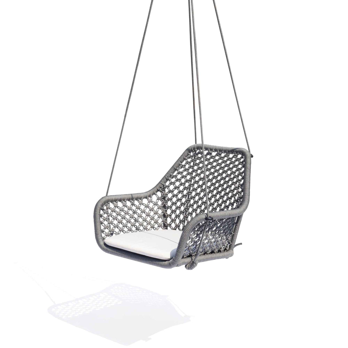 Moma Outdoor Hanging Chair with Sunbrella Cushion Model 23832-HC-NTH-CUSH by Skyline Design