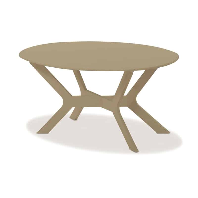 Wexler Outdoor MGP Cushion 24" x 42" Oval Coffee Table by Telescope Casual Model 2268-5W90