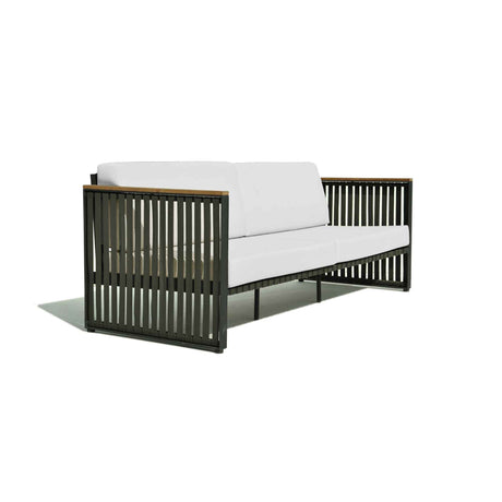 Horizon Outdoor 5-Piece Seating Set with Sunbrella Cushions Model 23803-DGST-5PC-CUSH by Skyline Design