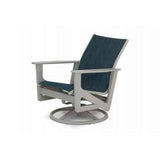 Wexler Outdoor MGP Sling Chat Height Swivel Rocker by Telescope Casual