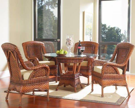 Autumn Morning Dining Arm Chair Model 2421 by South Sea Rattan