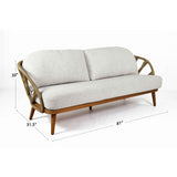 Krabi Outdoor 7-Piece Seating Set with Sunbrella Cushions Model 24101-RNAT-7PC by Skyline Design