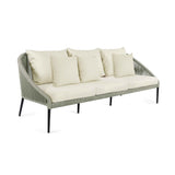 Rodona Outdoor 4-Piece Seating Set with Sunbrella Cushions Model 24171-BPR-4PC by Skyline Design