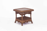 Autumn Morning Wicker End Table Model 2443 by South Sea Rattan