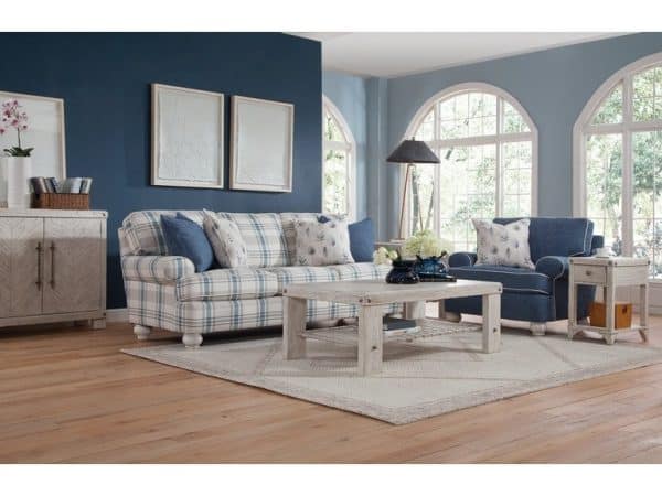 Artisan Landing Indoor 3 over 3 Sofa by Braxton Culler Made in the USA Model 2934-011