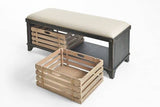 Artisan Landing Indoor Storage Bench by Braxton Culler Made in the USA Model 2934-094