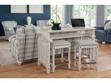Artisan Landing Indoor Sofa Table / Bar with Stools by Braxton Culler Made in the USA Model 2934-273