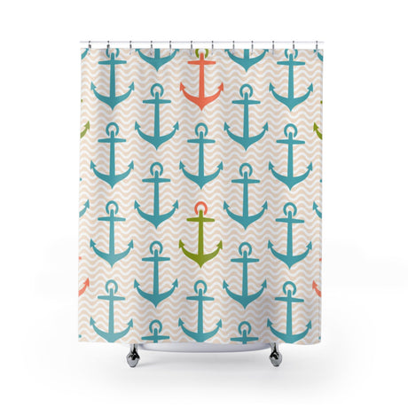 Anchor Shower Curtain