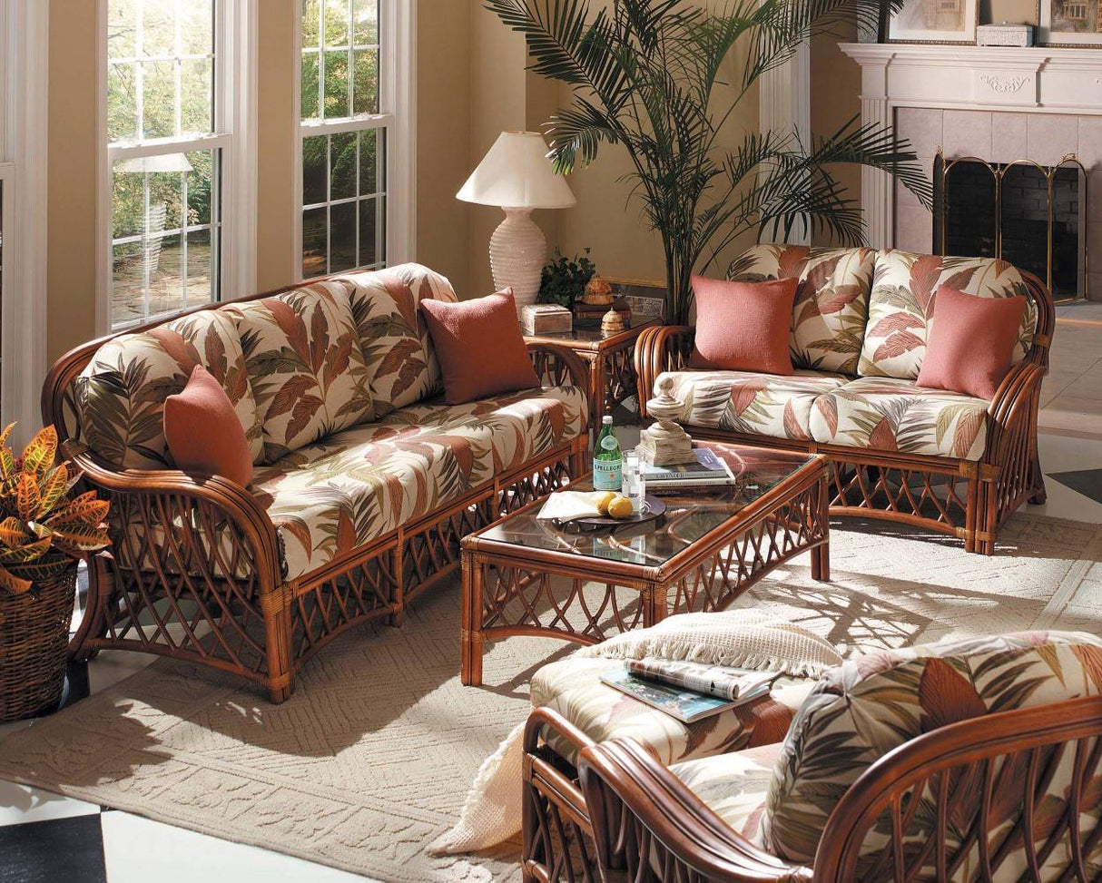 Antigua Queen Sleeper Sofa Deep Seating by South Sea Rattan Model 3116