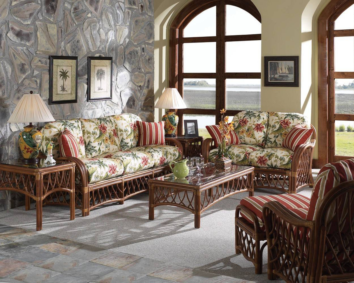 Antigua Deep Seating Rattan Sofa South Sea Rattan Model 3103