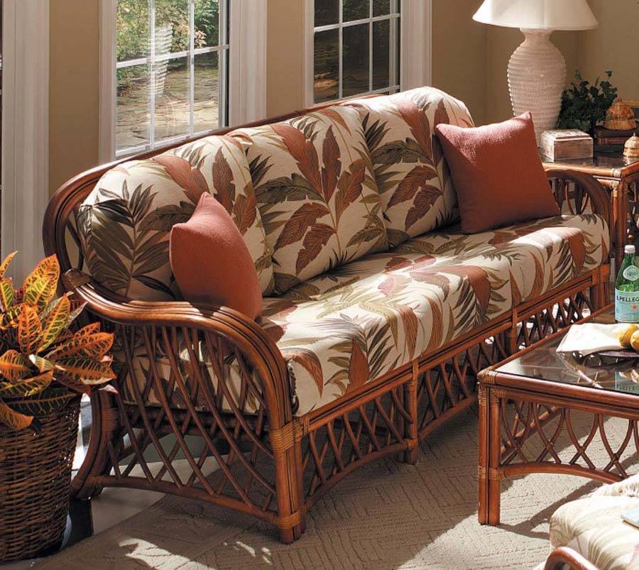 Antigua Deep Seating Rattan Sofa South Sea Rattan Model 3103