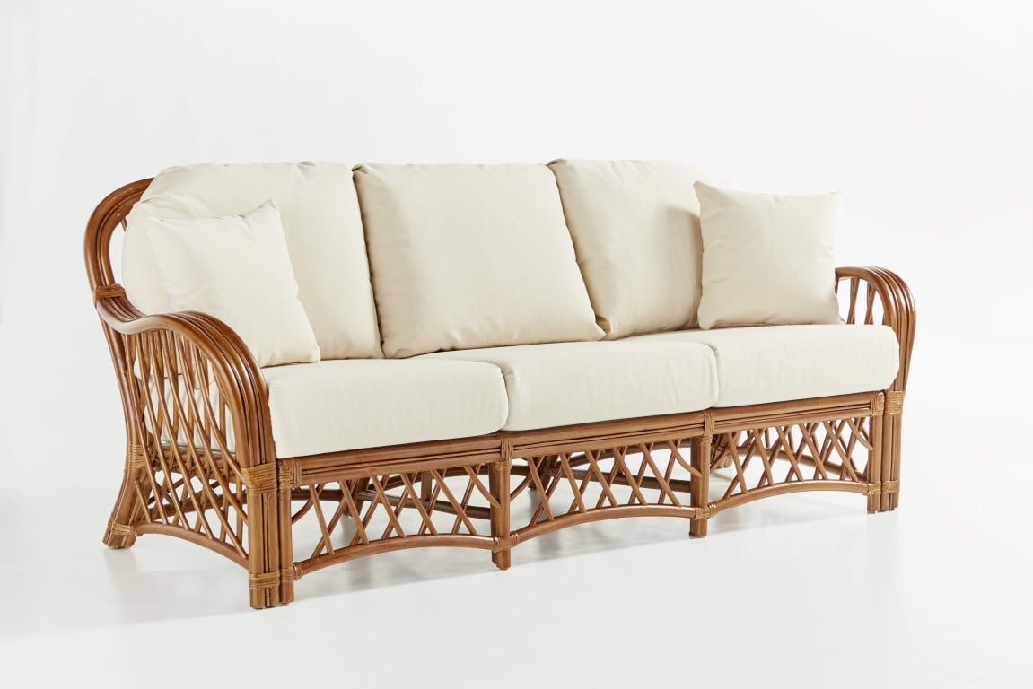 Florida Deep Seating Sofa by Wicker Fair
