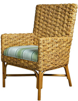 Vanatu Rattan 5 Pc Dining Set with Arm Chairs from Capris Furniture Model TB310-5PC-ARMS-SET
