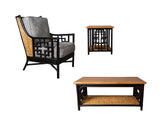 Pacific Coast Rattan 3 Pc Living Room Set from Capris Furniture Model 312-3PC-SET