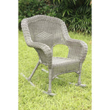 All Weather Maui Camelback Wicker Rocking Chair 3182-1CH