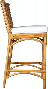 Mackinac Rattan Barstool or Counterstool from Capris Furniture Model BS320