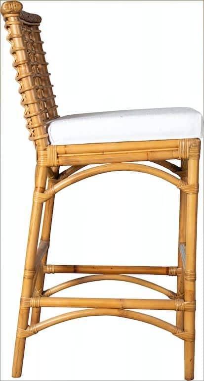 Mackinac Rattan Barstool or Counterstool from Capris Furniture Model BS320