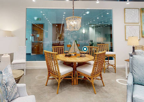 Mackinac Rattan Barstool or Counterstool from Capris Furniture Model BS320
