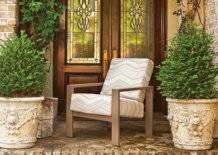 Larssen Outdoor Cushion Collection Arm Chair by Telescope Casual Model 1642-1L70