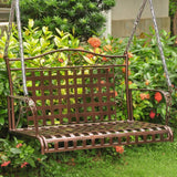 Mandalay Outdoor Wrought Iron Patio Swing by International Caravan Model 3451