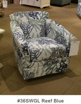 Low Profile Barrel Swivel Glider by Stanley Chair Model 36SWGL
