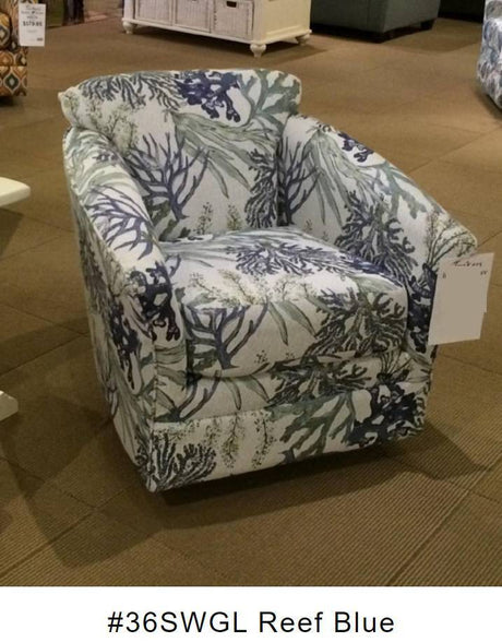 Low Profile Barrel Swivel Glider by Stanley Chair Model 36SWGL