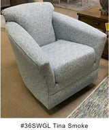Low Profile Barrel Swivel Glider by Stanley Chair Model 36SWGL