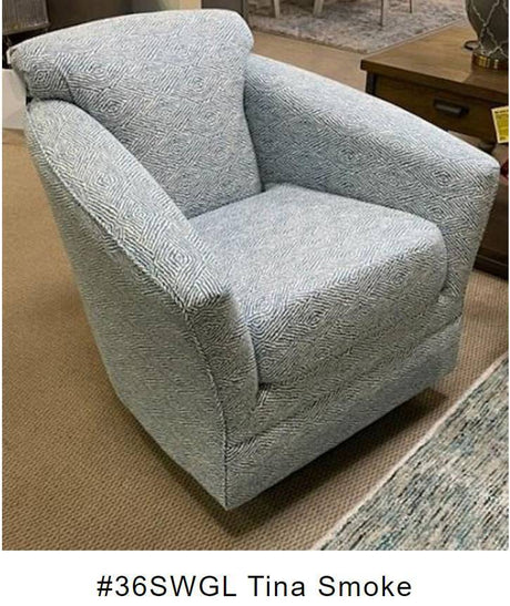 Low Profile Barrel Swivel Glider by Stanley Chair Model 36SWGL
