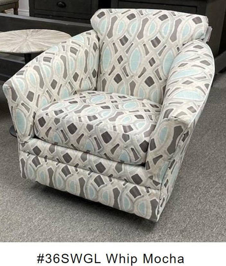 Low Profile Barrel Swivel Glider by Stanley Chair Model 36SWGL