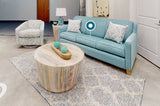 Creekwood Glazed Finish Round Coffee Table by Capris Furniture CK379