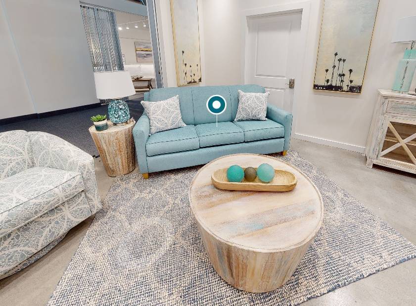 Creekwood Glazed Finish Round Coffee Table by Capris Furniture CK379