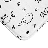 Pearl Whale Bath Mat