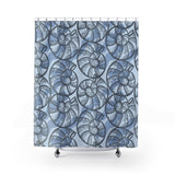 Snail Shell Shower Curtain