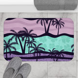 Vice Palm Tree Bath Mat