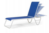 Gardenella Outdoor MGP Sling Four-Position Lay Flat Stacking Armless Chaise by Telescope Casual Model 430-8080