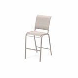 Gardenella Outdoor MGP Sling Bar Height Stacking Armless Cafe Chair by Telescope Casual Model 445-8L90