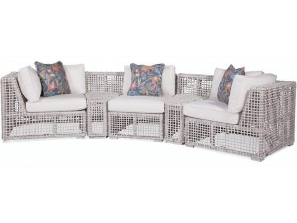 Central Park Outdoor Curved Sectional by Braxton Culler Model 472-5PC-SEC