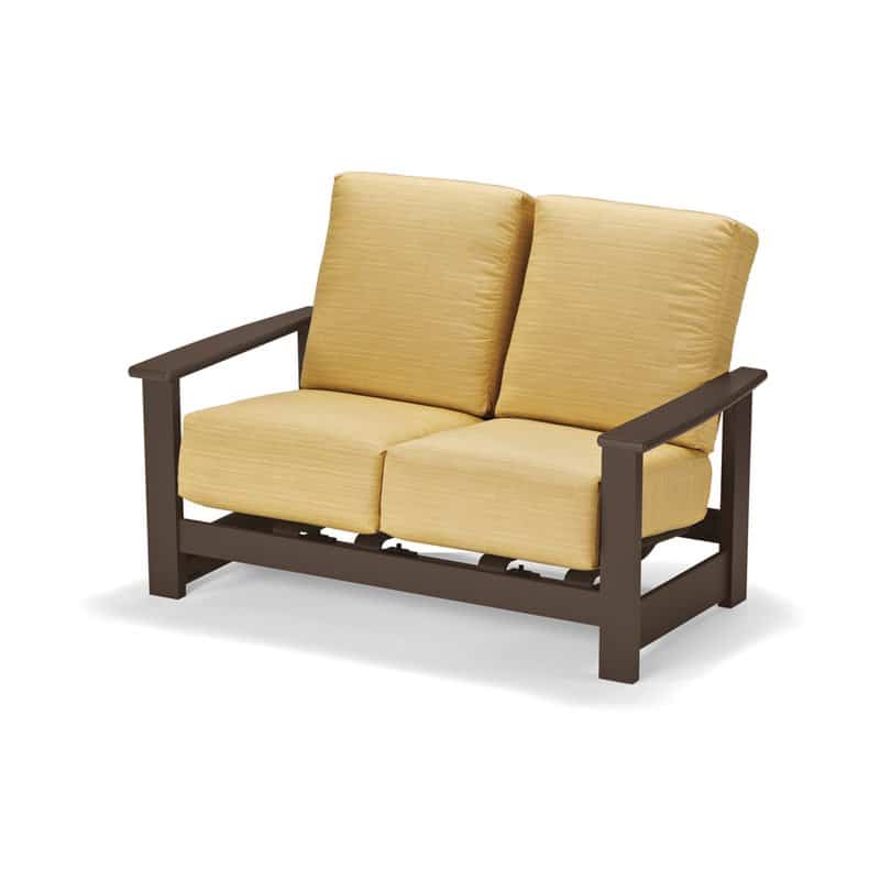 Leeward Outdoor MGP Cushion Hidden Motion Loveseat by Telescope Casual Model 467-8640